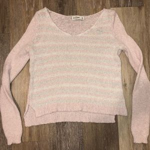 Abercrombie Striped Cropped Sweater (SIZE XL KIDS)